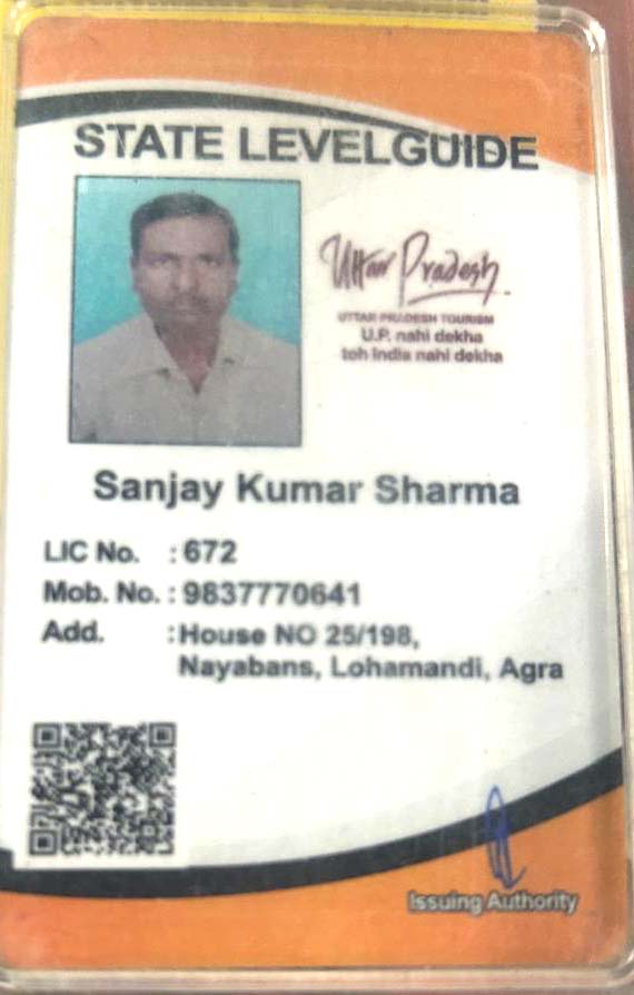 English Tour Guide Agra